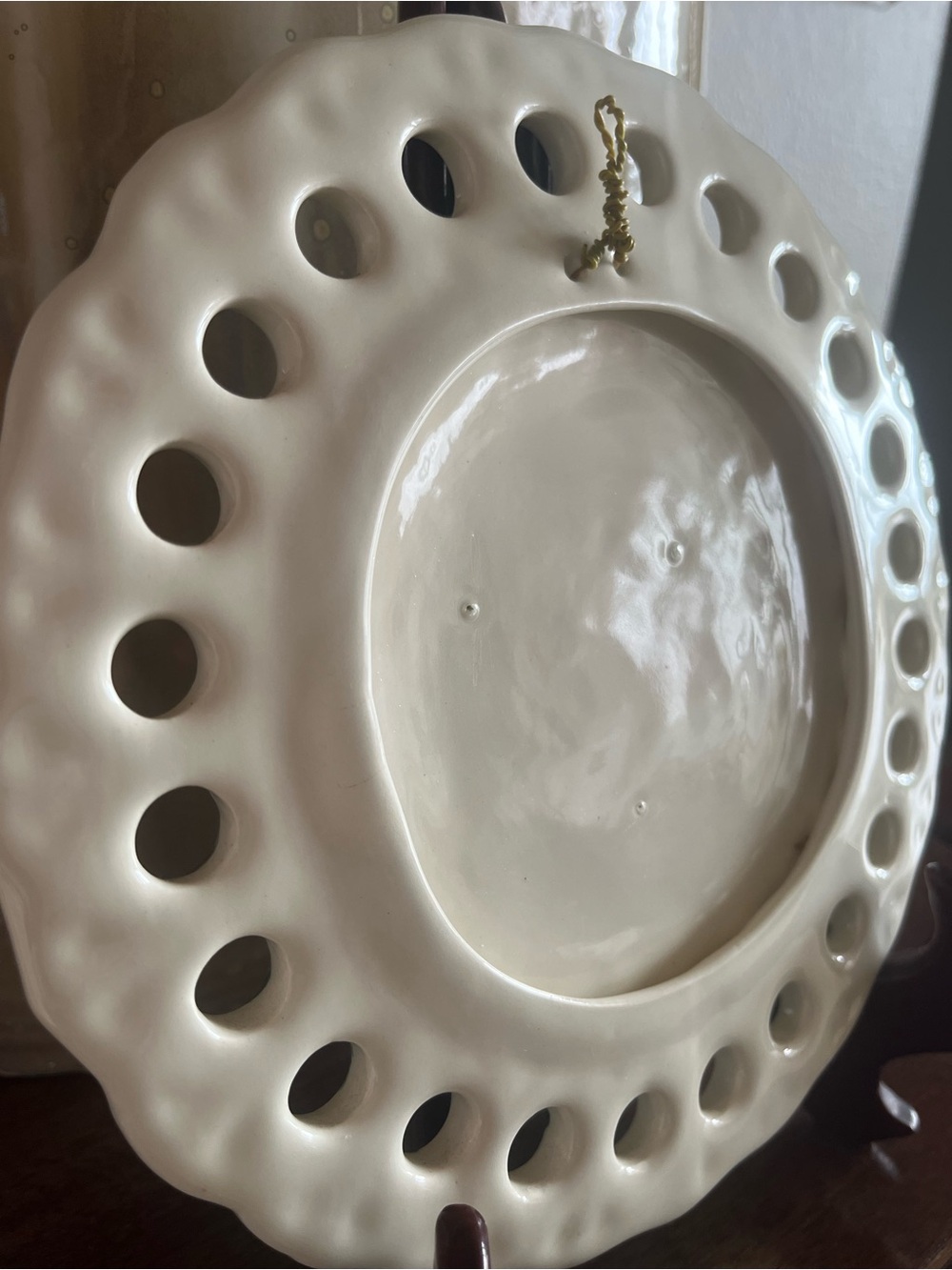 El Salvador ceramic painted decorative plate - Picture 5 of 7